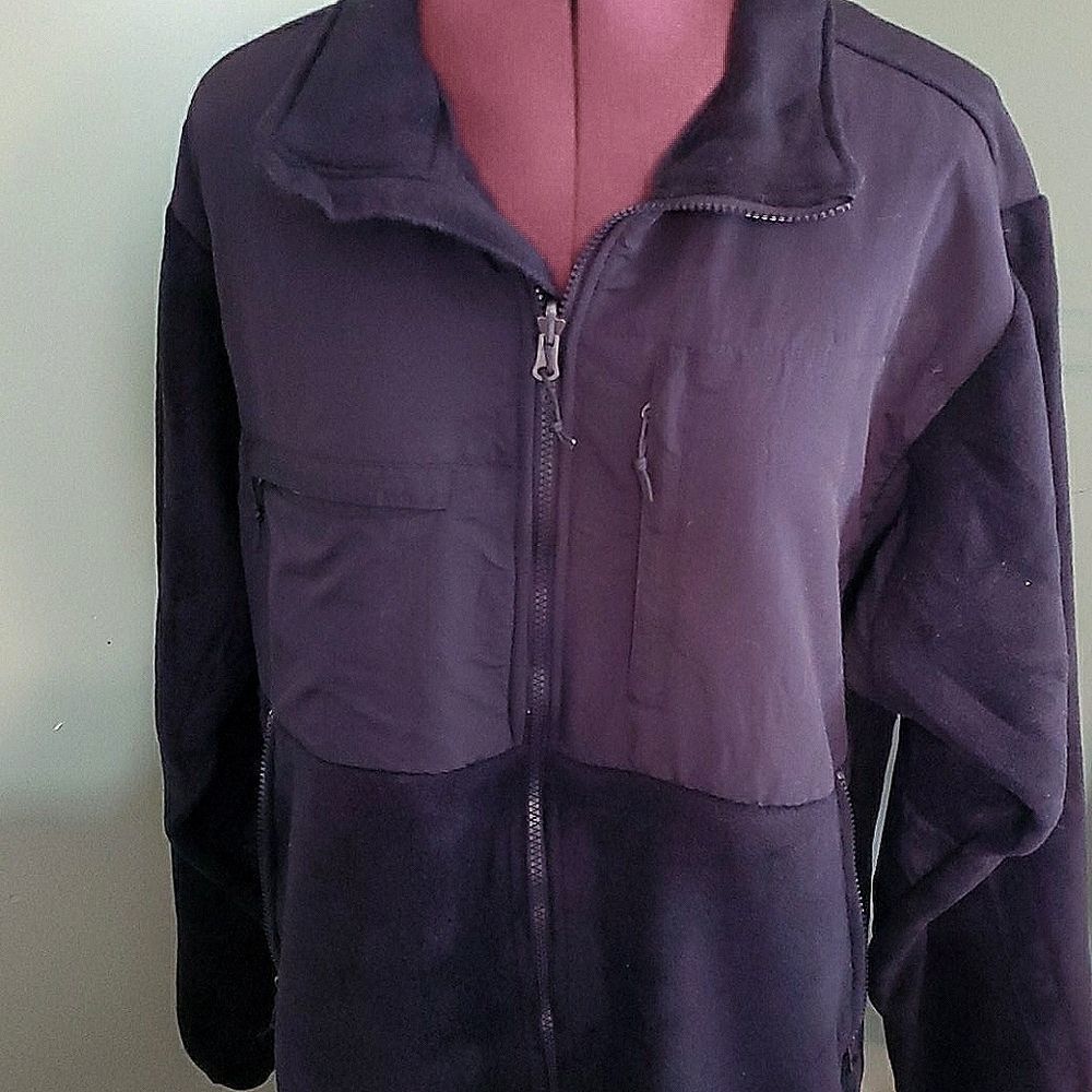 50% off SALE-FOURCAST NWT black zip up jacket size L